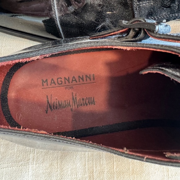 Magnanni Men's Patent Leather Formal Monk Strap Loafers - Neiman Marcus - Picture 4 of 4